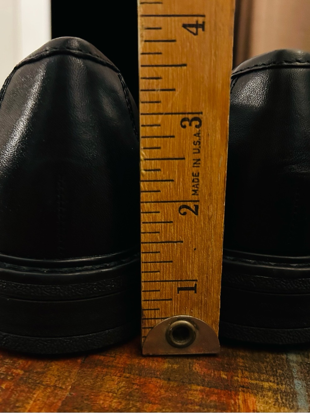 Easy Spirit Jaylin Black Leather Slip-On E-Flex Loafers Timeless, Comfort Size 8 - Picture 8 of 10